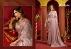 Sania By Gobuni Velvet Bliss Fabric Embroidery Work Saree